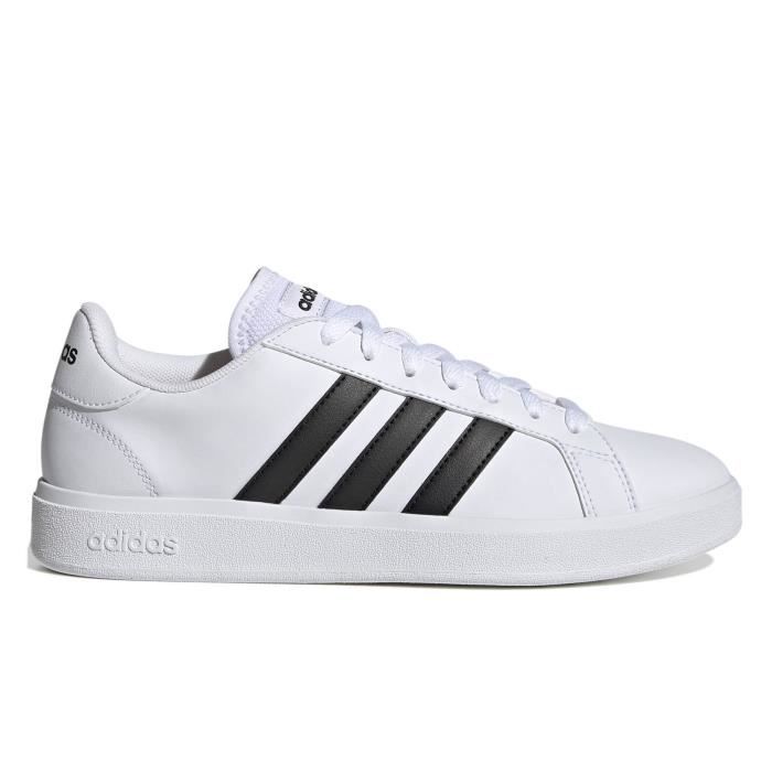 Scarpe da corsa Adidas Grand Court Base 2.0 da donna - Bianche - Terreno compatto