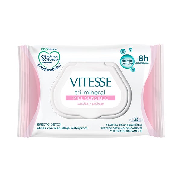 Tri-mineral vådservietter | 25 stk.