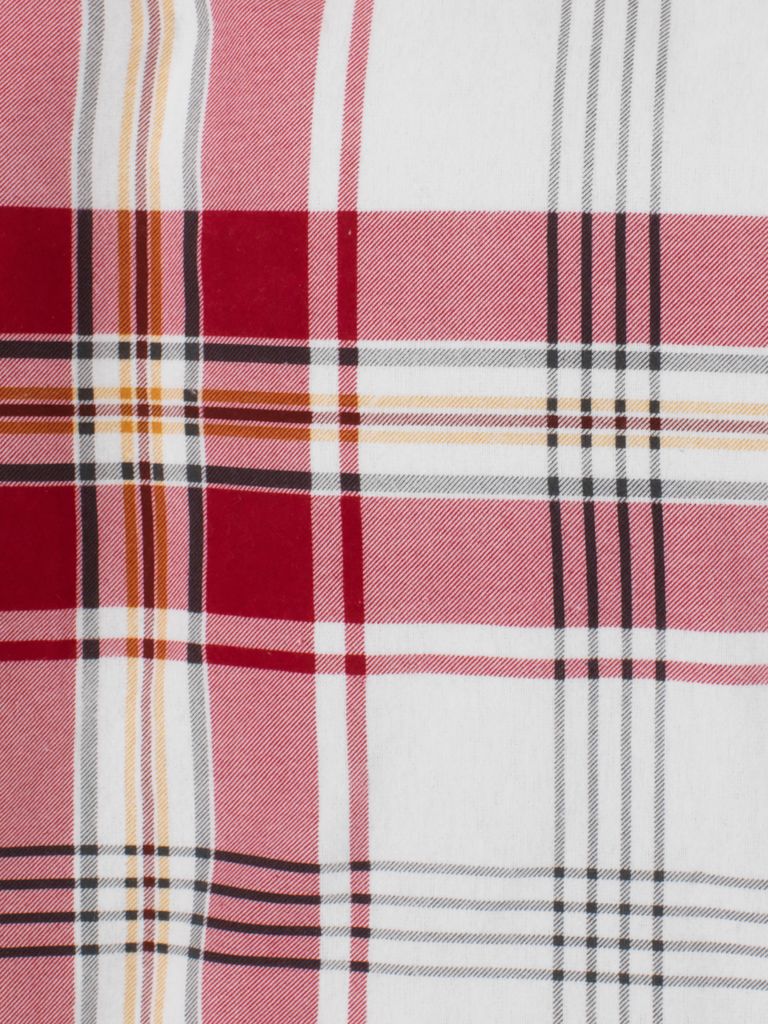 TENNA plus TENNA flanelska posteljina 140x200 crvena/bijela