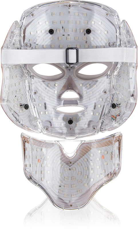 PALSAR7 LED-masker voor gezicht en hals, wit therapeutisch LED-masker voor gezicht en hals
