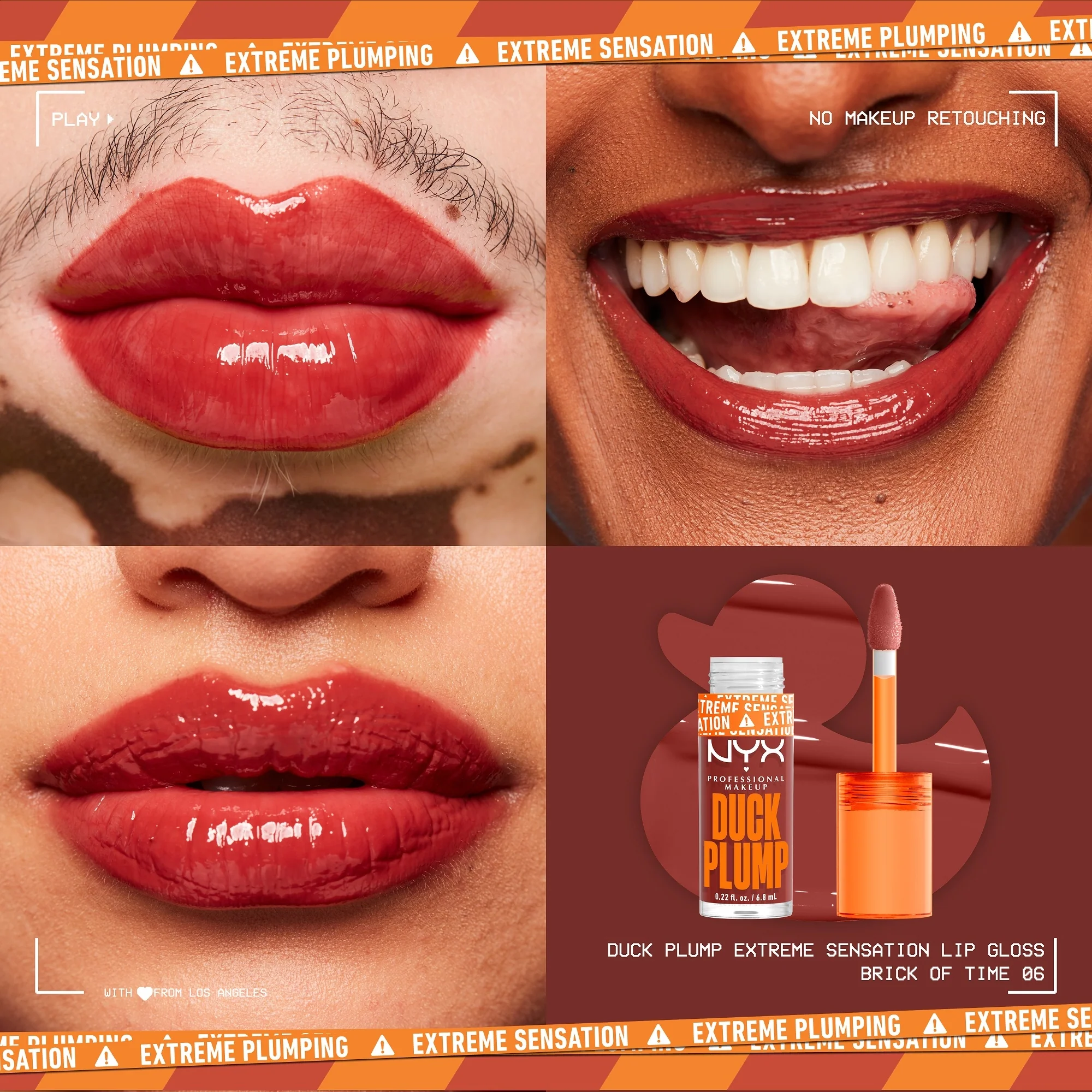 Labbra Duck Plump Gloss Rimpolpante - Gloss, Volumizzante Labbra