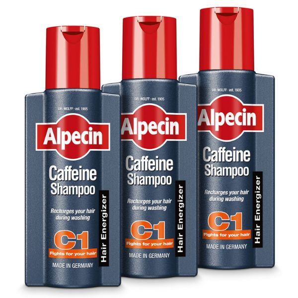 Alpecin Koffein Sjampo C1 3x 250ml