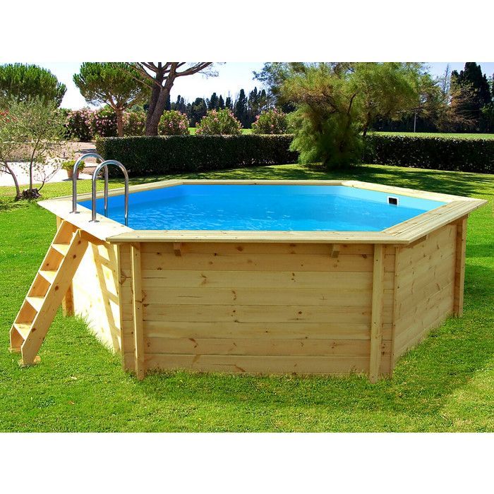 Piscina de madera 