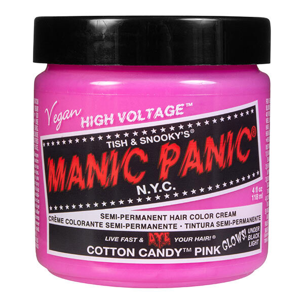Barva na vlasy Manic Panic High Voltage - cukrová vata - růžová 118ml