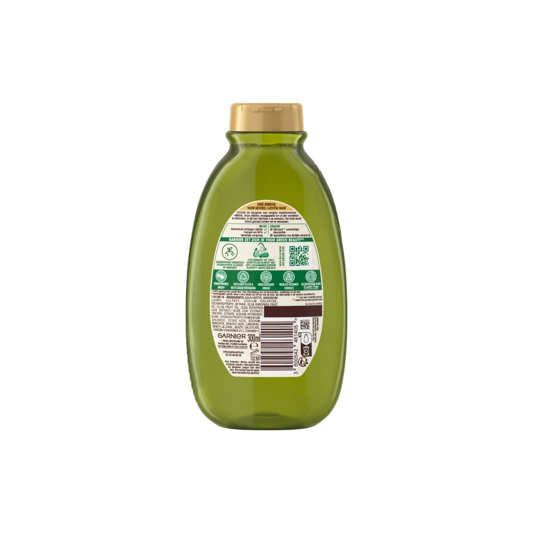 Champú Garnier Olivas Míticas – Cabello Seco – Champú – 300 ml