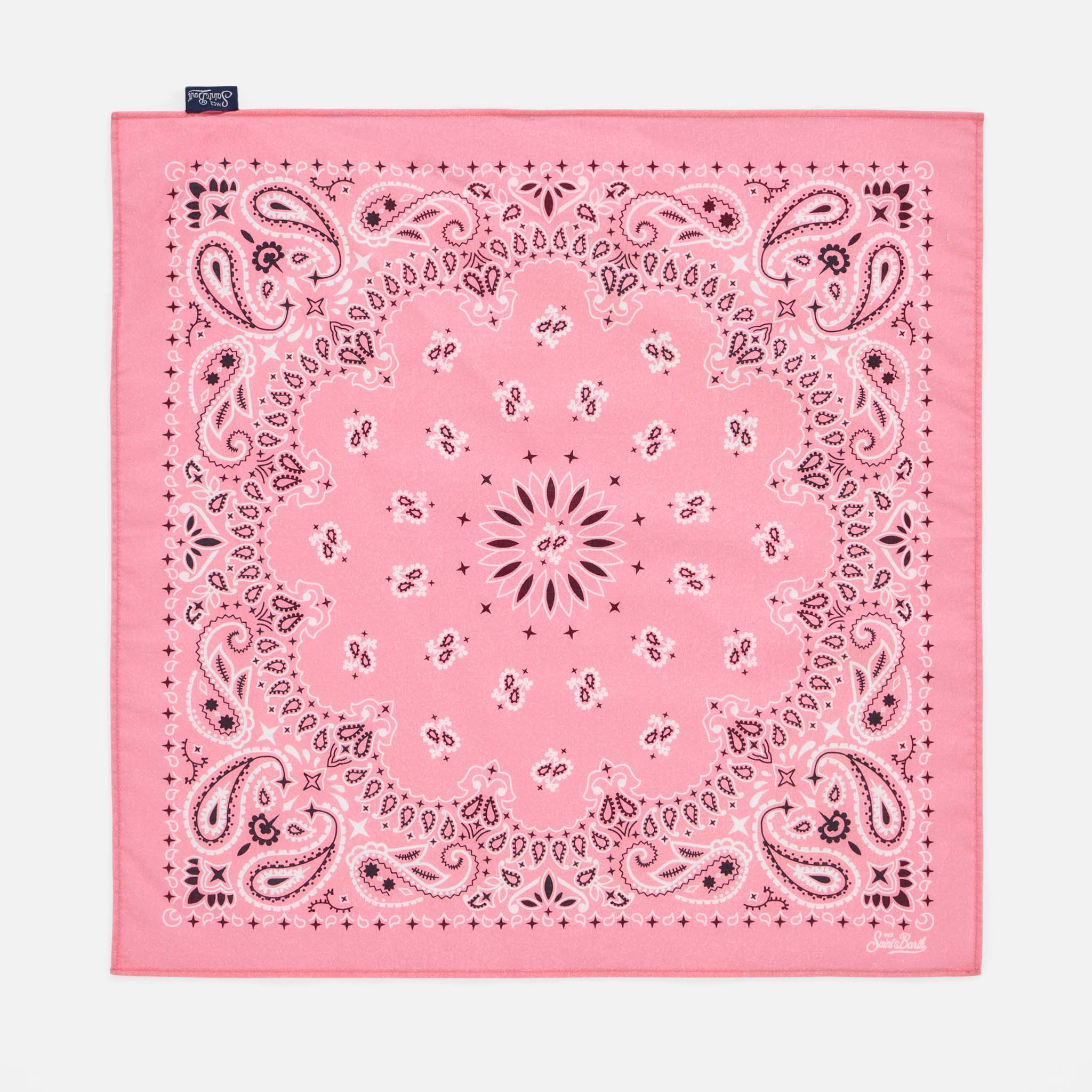 Roze bandana sjaal