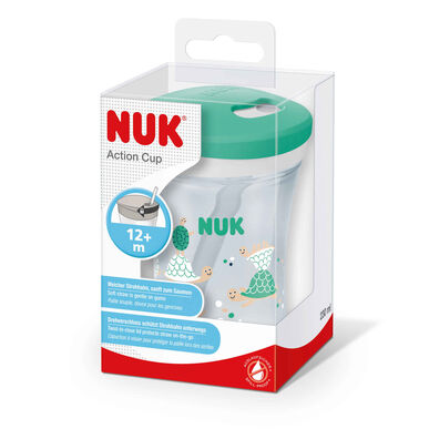 Nuk Action Evolution puodelis 12M 230 ml 230 ml
