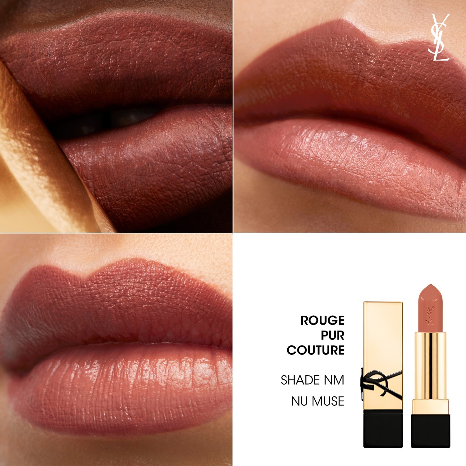 Yves Saint Laurent lūpu krāsa Musthaves Rouge Pur Couture - 3,8 g