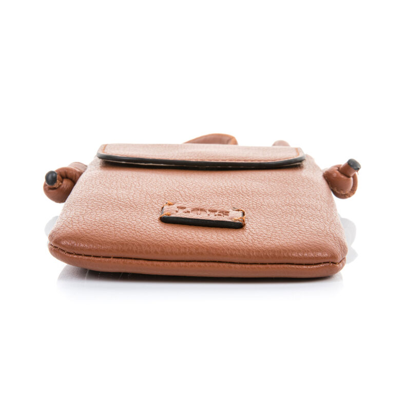 Dámská hnědá crossbody kabelka