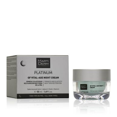 Martiderm Platinum GF Vital Age Night Cream Zpevňující noční krém proti ztrátě elasticity 50 ml 50 ml