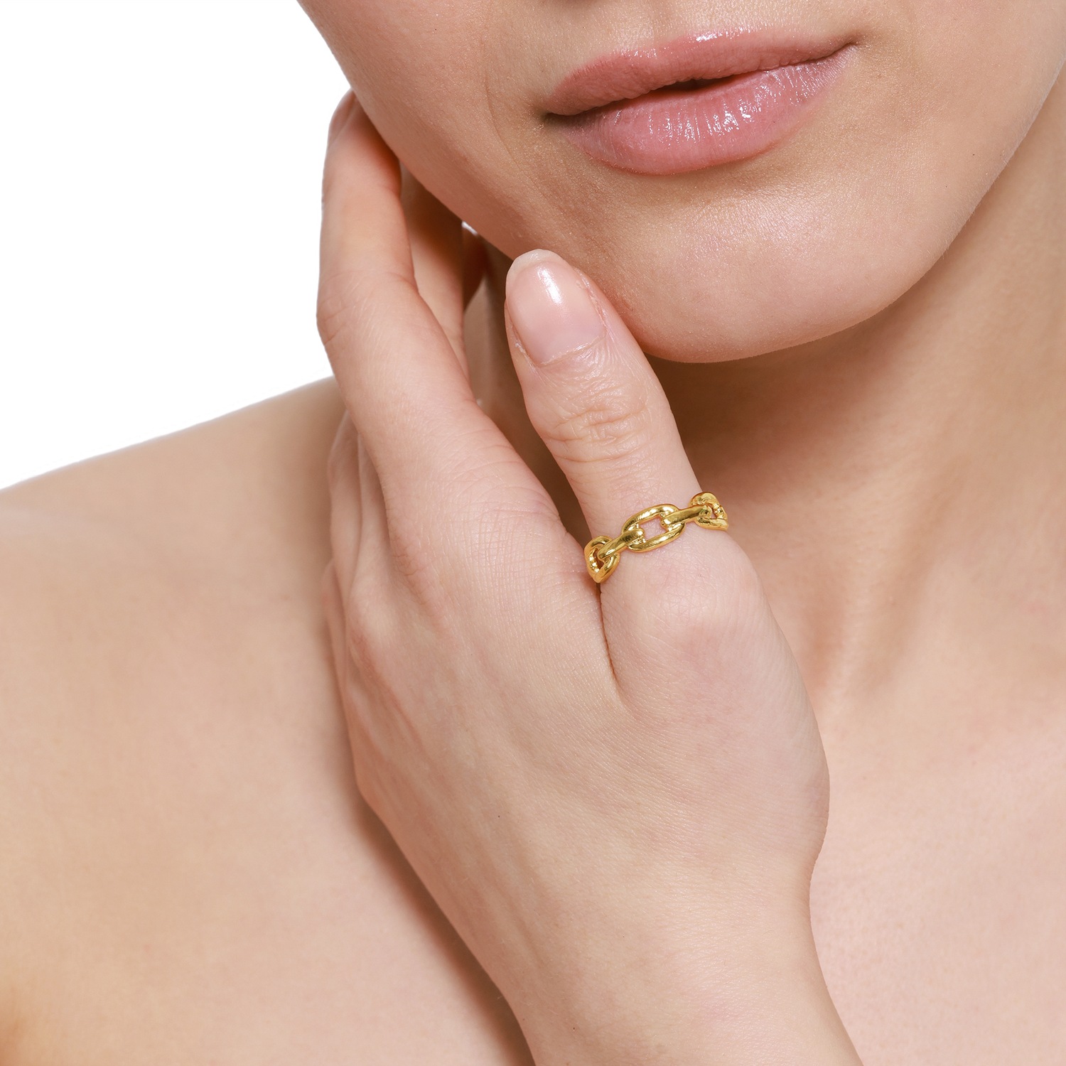 Heideman Bague Rubri couleur or