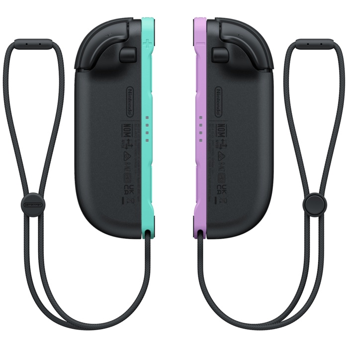 Par de mandos Joy-Con 2, morado claro y verde claro, para Nintendo Switch 2