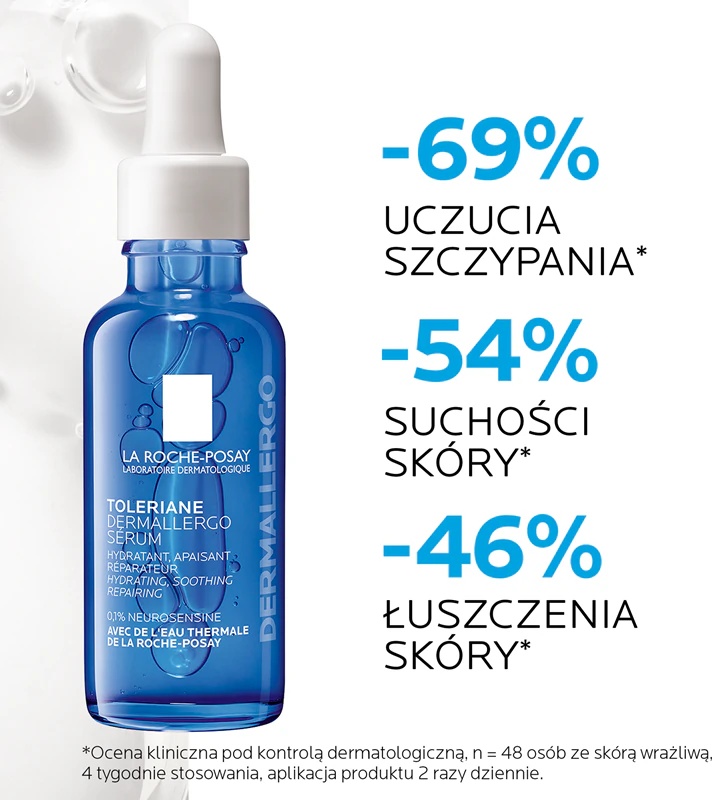 La Roche-Posay Toleriane Dermallergo Serum pomirjujoč serum za občutljivo in alergično kožo