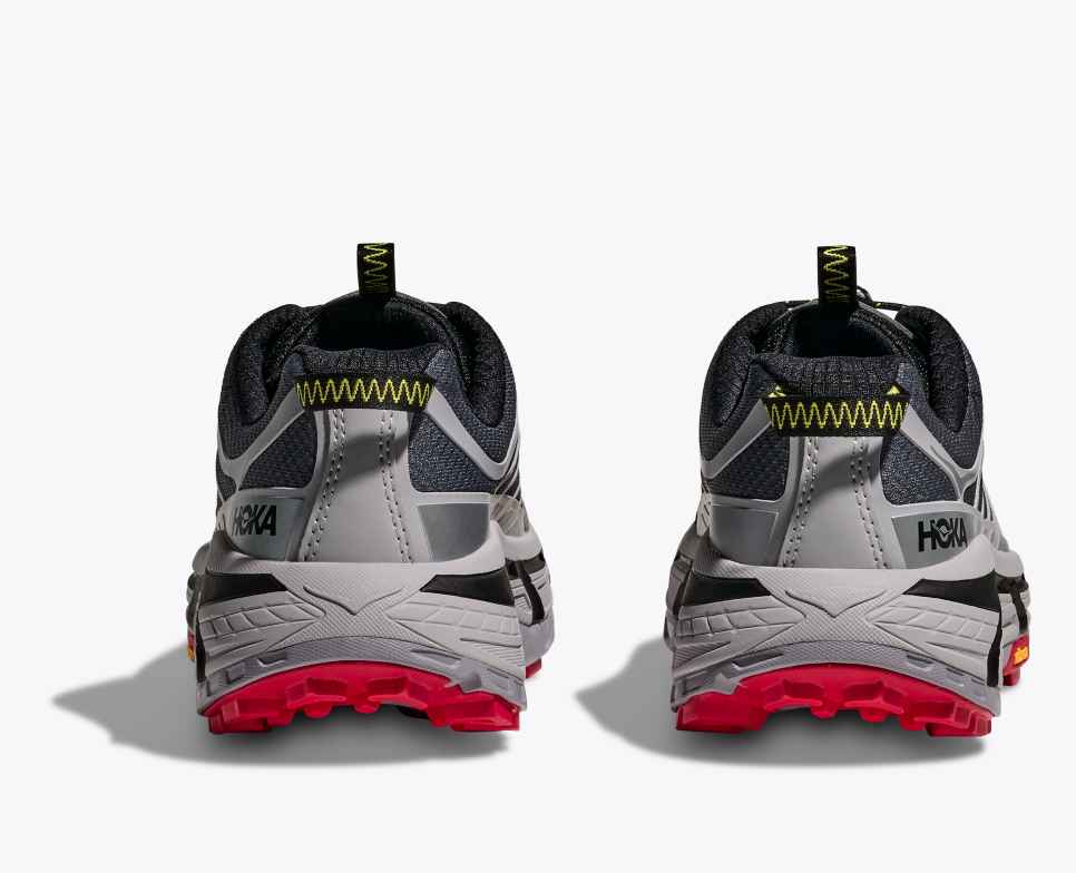 HOKA Mafate Three2 Gris Ceniza / Órbita Exterior