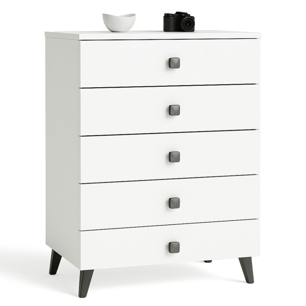 Komoda MOBI AKORD Biała 37x60x89 cm