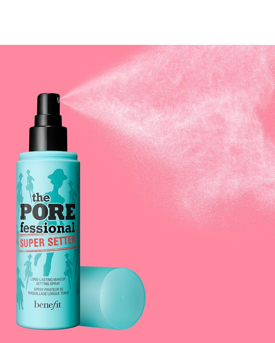 BENEFIT COSMETICS THE POREFESSIONAL SUPER SETTER LANGHOUDENDE SPRAY FIXATEUR DE MAQUILLAGE