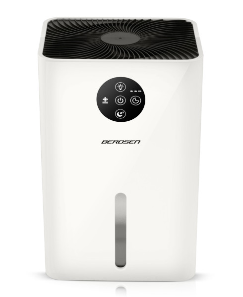 Osuszacz powietrza pochłaniacz wilgoci cichy 34db led Berdsen 1,8l