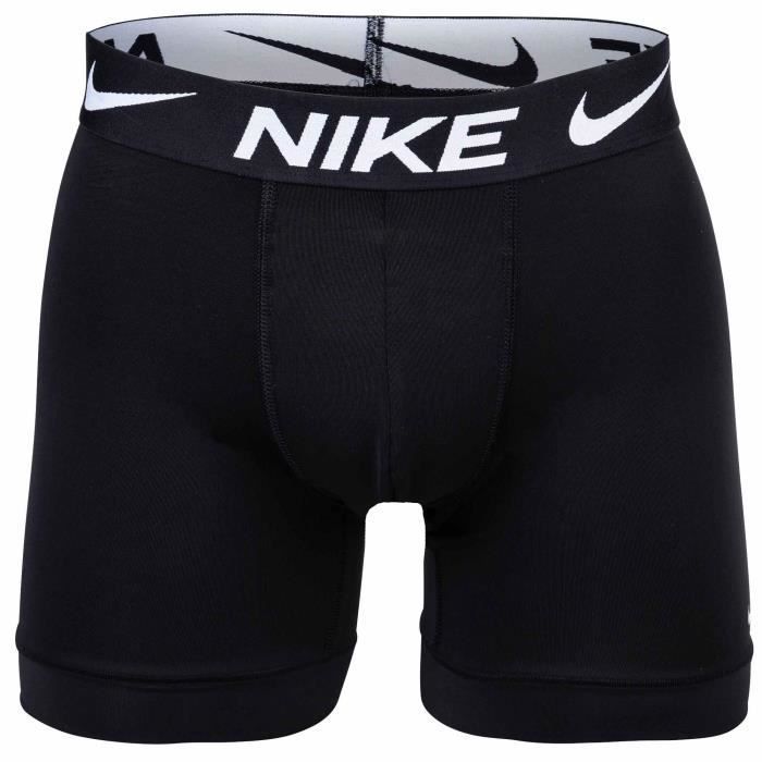 Calzoncillos bóxer Nike para hombre - Paquete de 3 - Negro - Poliéster
