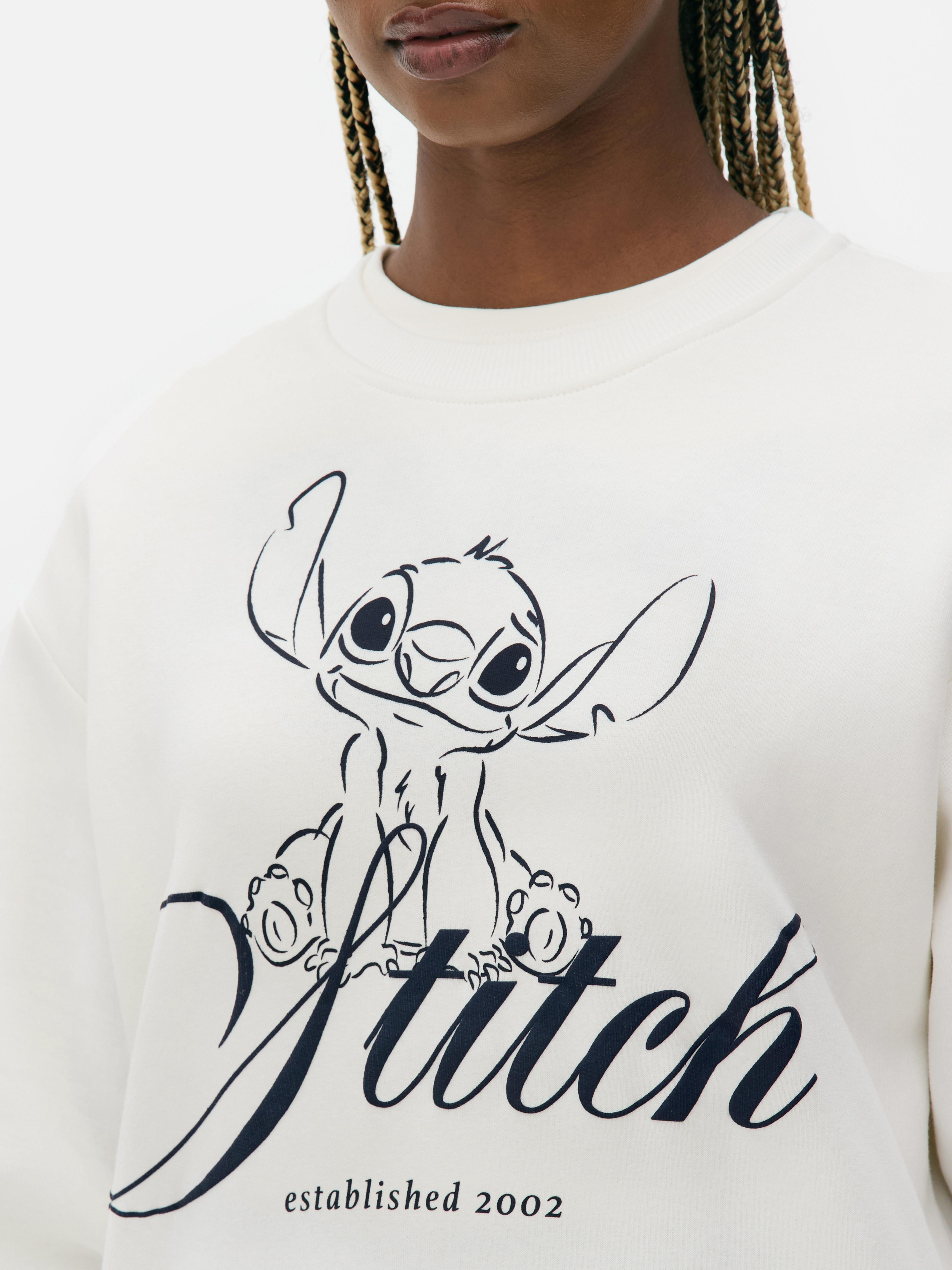 Hanorac Disney's Stitch Un hanorac cu croială regulată și imprimeu Disney's Stitch pe față