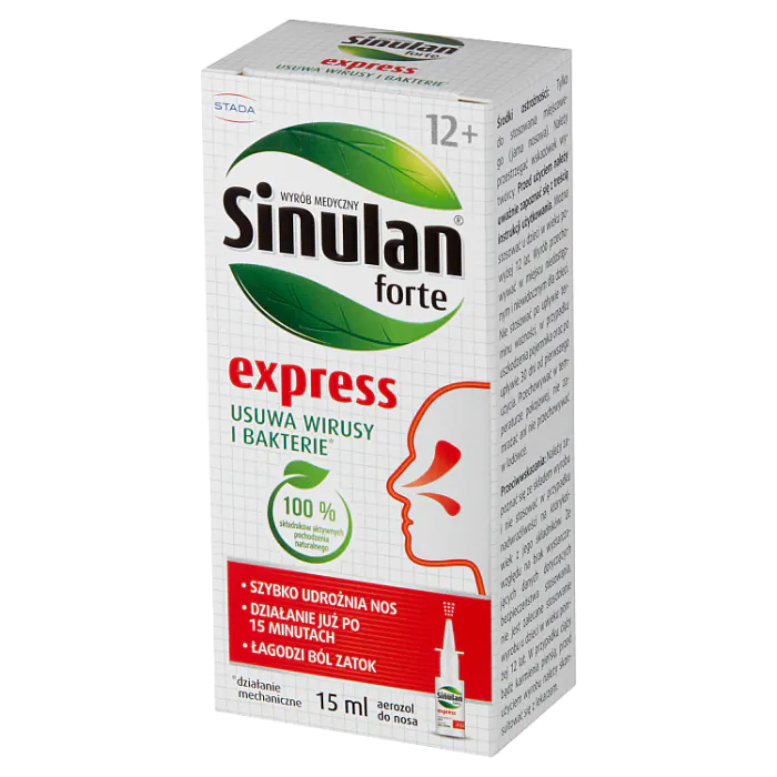 Sinulan Express Forte, Aerozol do nosa