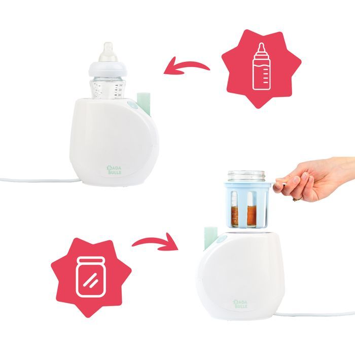 Scaldabiller Badabulle Easy(+) per uso domestico - Universale - Per tutti i biberon e vasetti di pappa