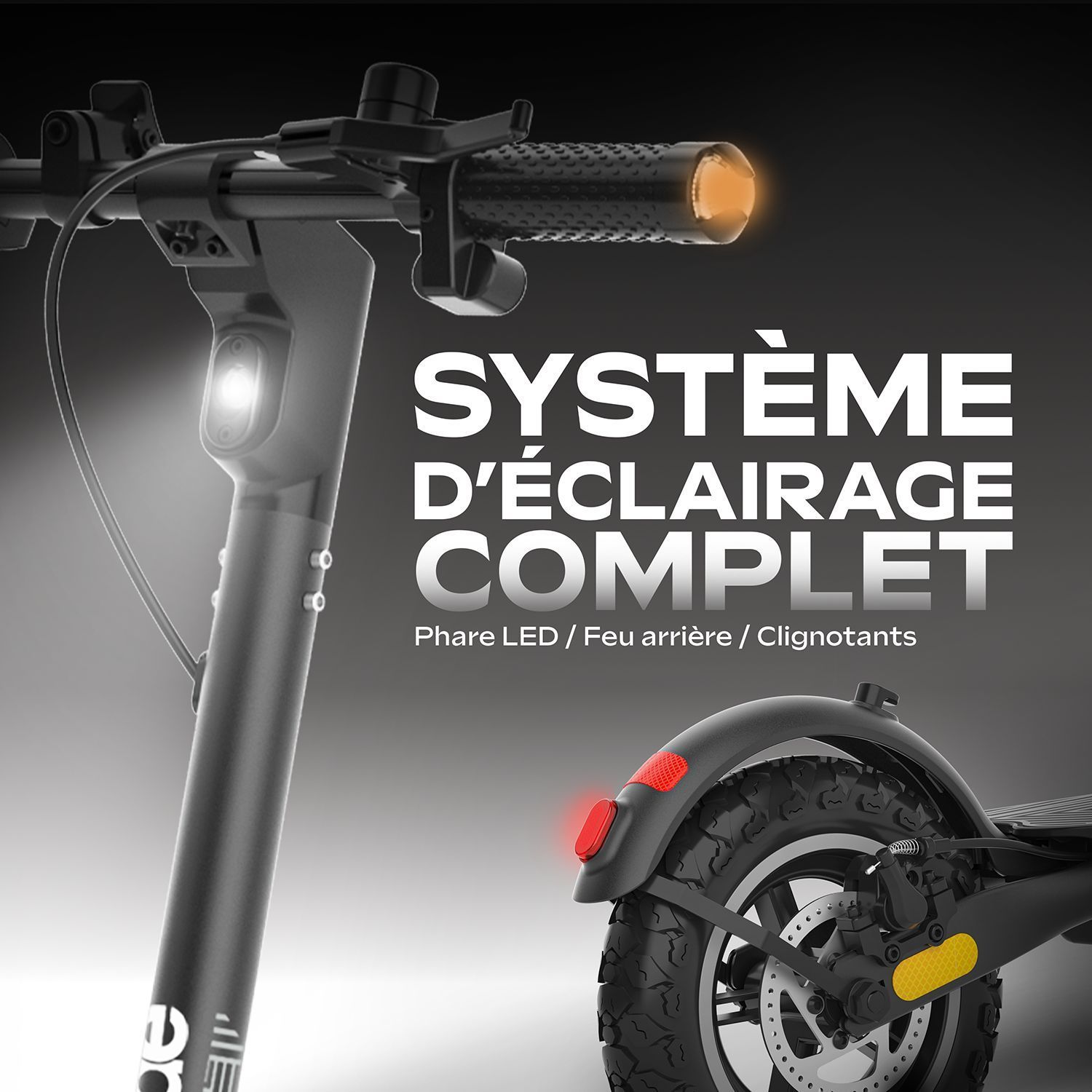 Electric scooter - URBANGLIDE - 100 EVO - 450 W - 10