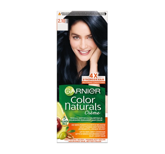 Garnier Color Naturals trwała farba do włosów 2.10