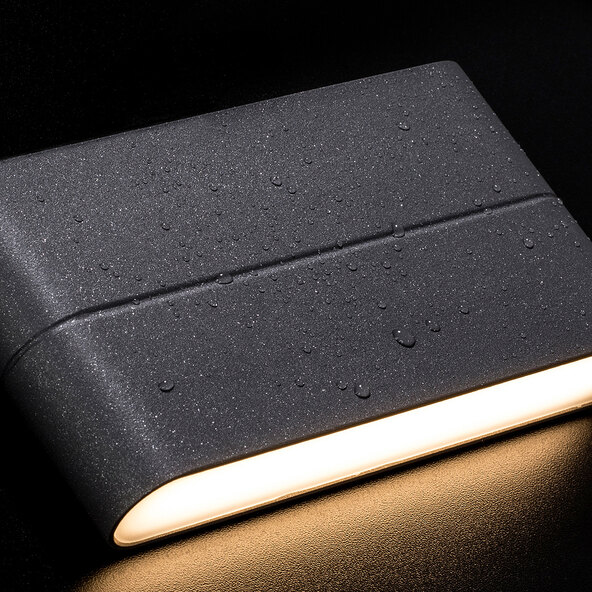 Telesto LED buitenwandlamp, 2 lampen