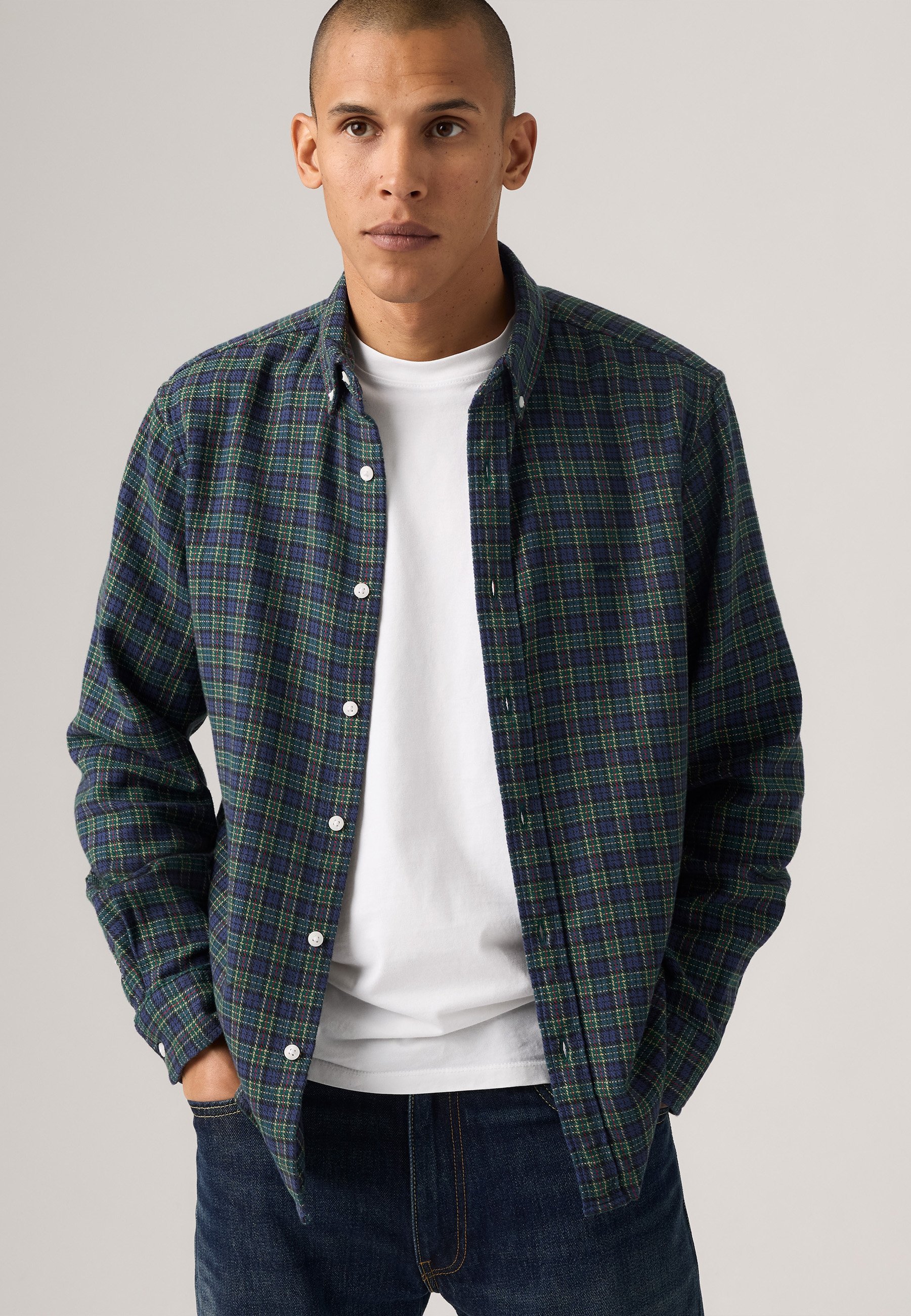 Chemise Levi's® AUTHENTIC BUTTON DOWN - Saphir étoilé