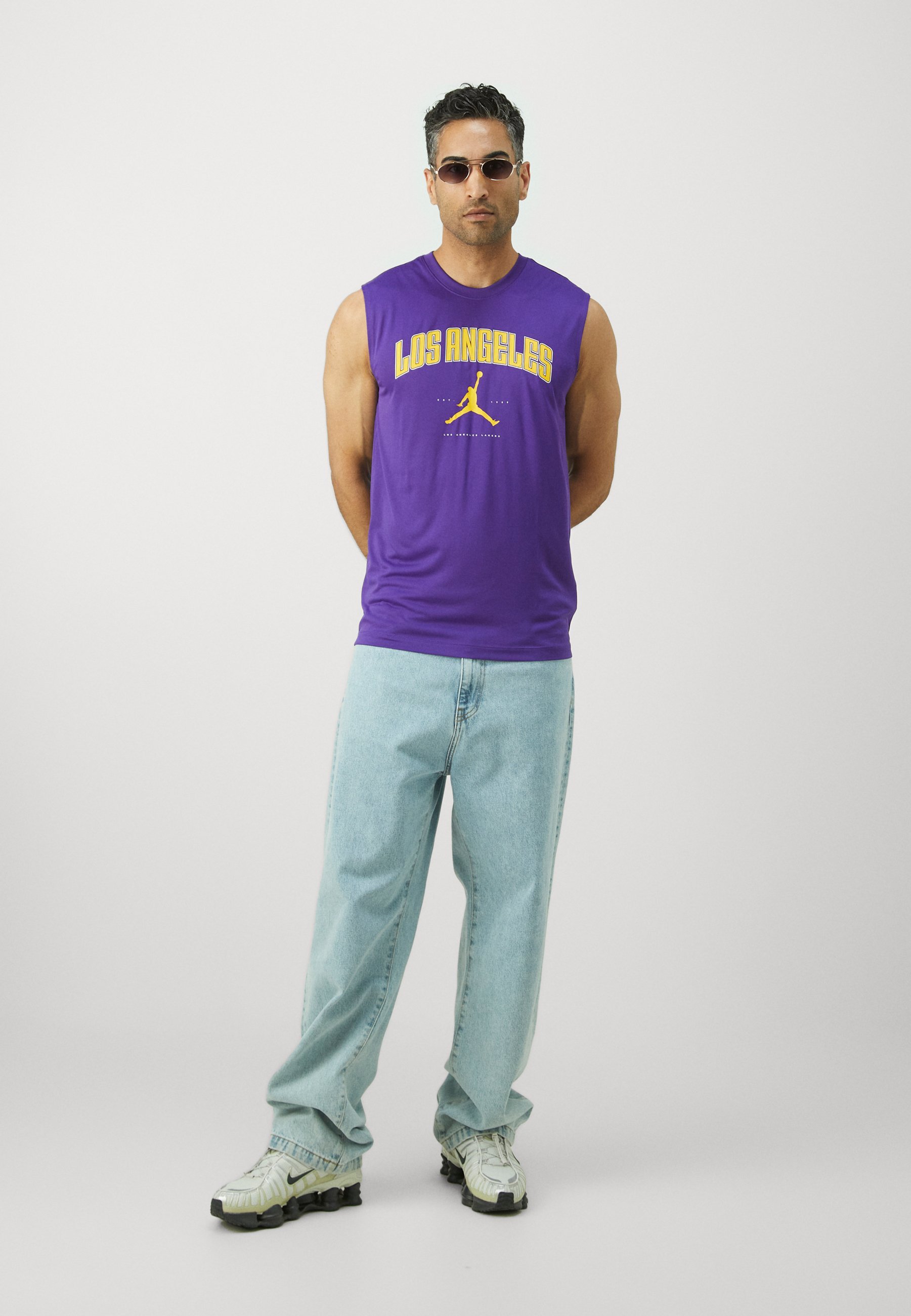 Nike Performance LAL NBA CITIES - Topper - field purple