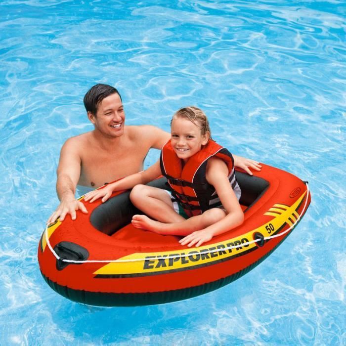Schlauchboot - INTEX - Explorer Pro 50 - Orange - Asymmetrisch - Outdoor