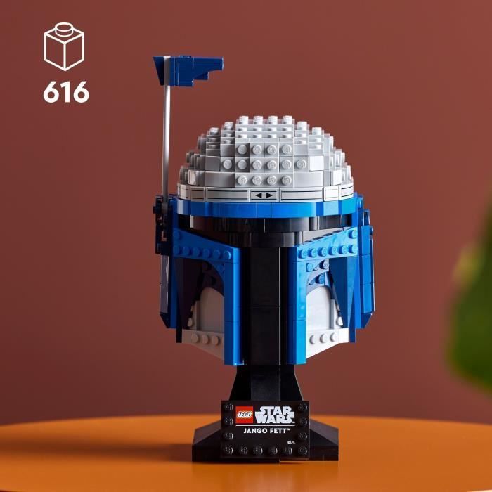 LEGO Star Wars 75408 Ataque dos Clones Capacete de Jango Fett - Conjunto - Presente para Adultos