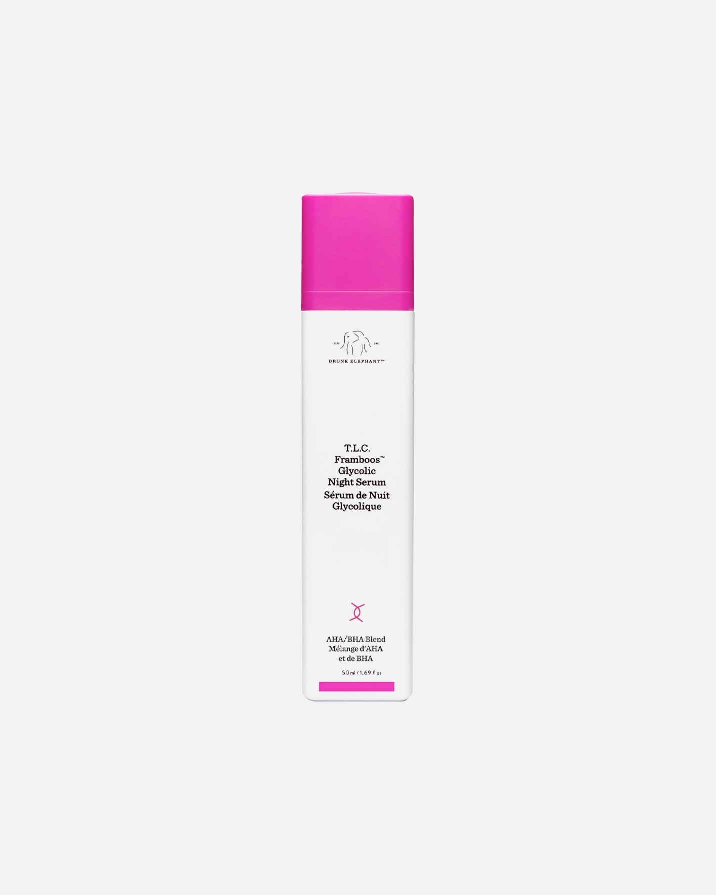 Drunk Elephant Hydrating Serum TLC Bringebær Glykolsyre Nattserum - 30 ml
