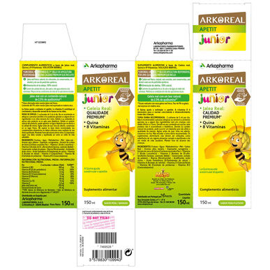 Arkoreal Junior prehransko dopolnilo za spodbujanje apetita 150 ml 150 ml