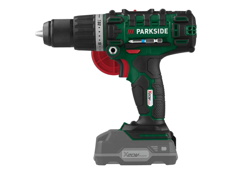 Furadeira/Parafusadeira de Impacto Sem Fio 3 em 1 PARKSIDE® PSBSA 20-Li C3, 20 V