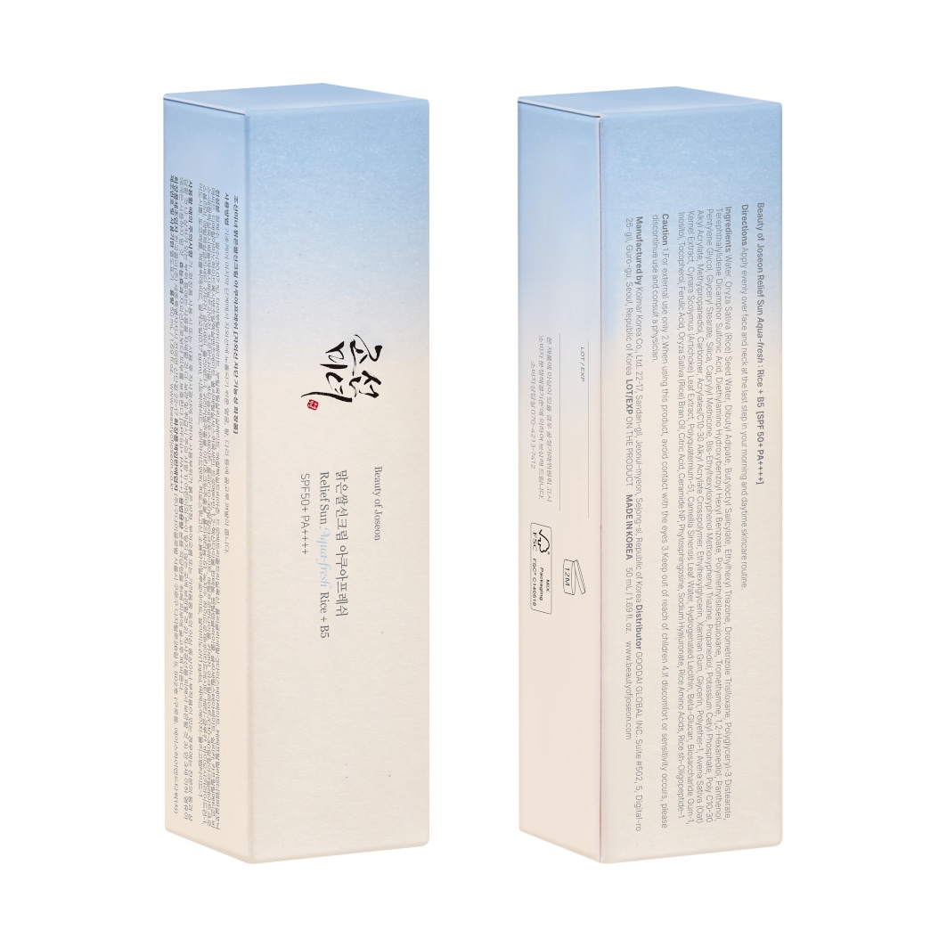 Beauty of Joseon -aurinkovoide Relief Sun Aqua-Fresh Rice + B5 SPF 50+ - 50 ml