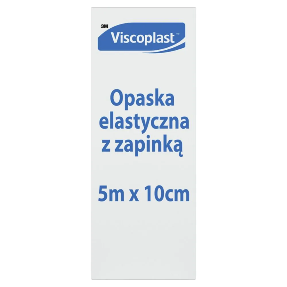Viscoplast, Opaska elastyczna z zapinką, 5x0,1m