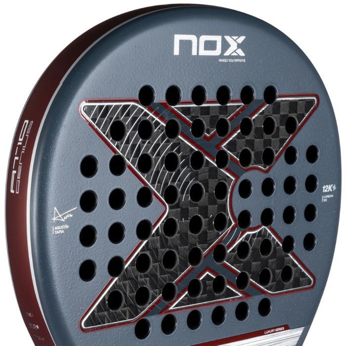 Padel racket - NOX - AT10 Genius 12K - 12K Carbon - Soft sponge - Comfort and power
