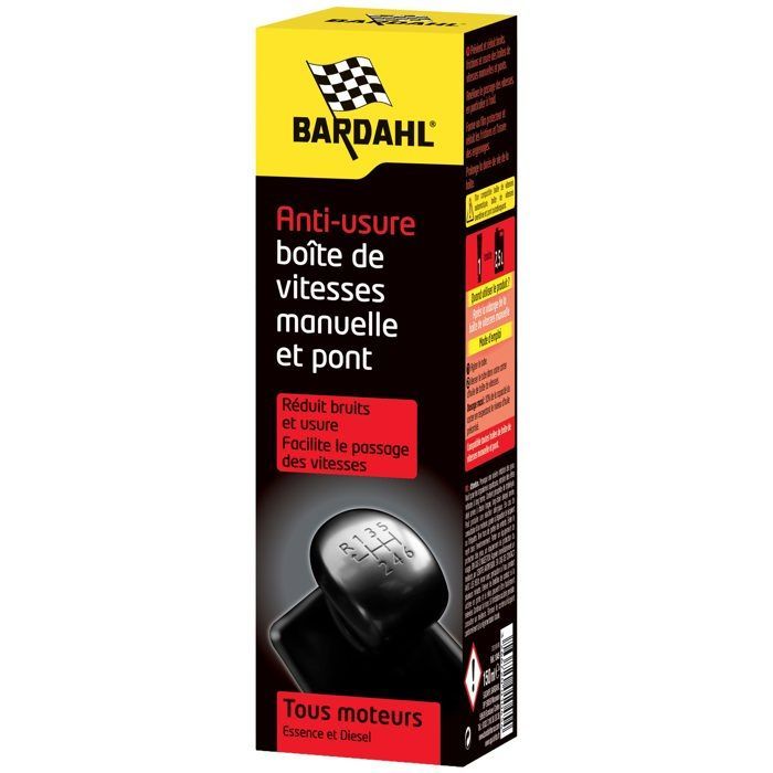 Bardahl 2001045 Antidesgaste para Cajas de Cambios Manuales 150 ml