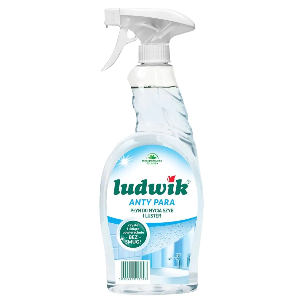 Ludwik Płyn do mycia szyb i luster anty para