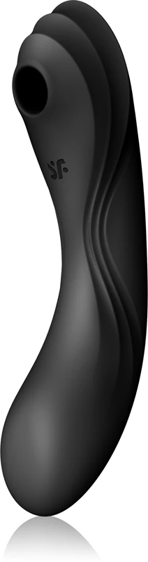 Vibrador Satisfyer Curvy TRINITY 4 com estimulador clitoriano