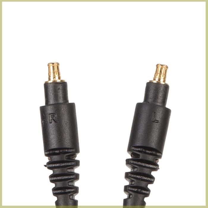 Cable de repuesto para auriculares Cocosity, cables de audio compatibles con ATH MSR7B, ATH SR9, ATHE ESW990H y sonido para proyectores.