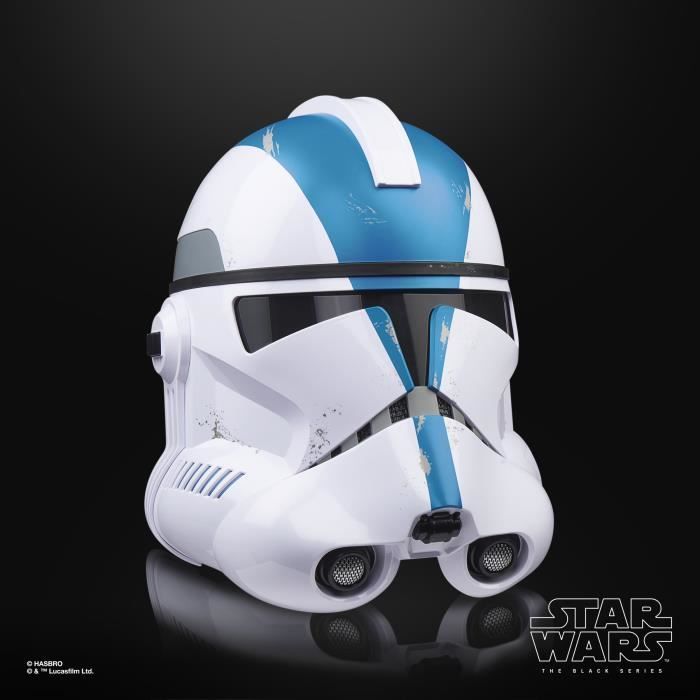 Casco elettronico premium da Clone Trooper della 501ª Legione, articolo per cosplay, età 14+, Star Wars The Black Series