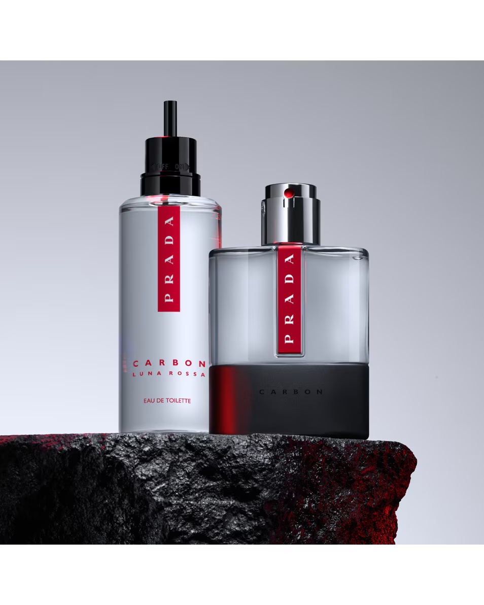 PRADA Luna Rossa Carbon Eau De Toilette - Muški parfem za ponovno punjenje