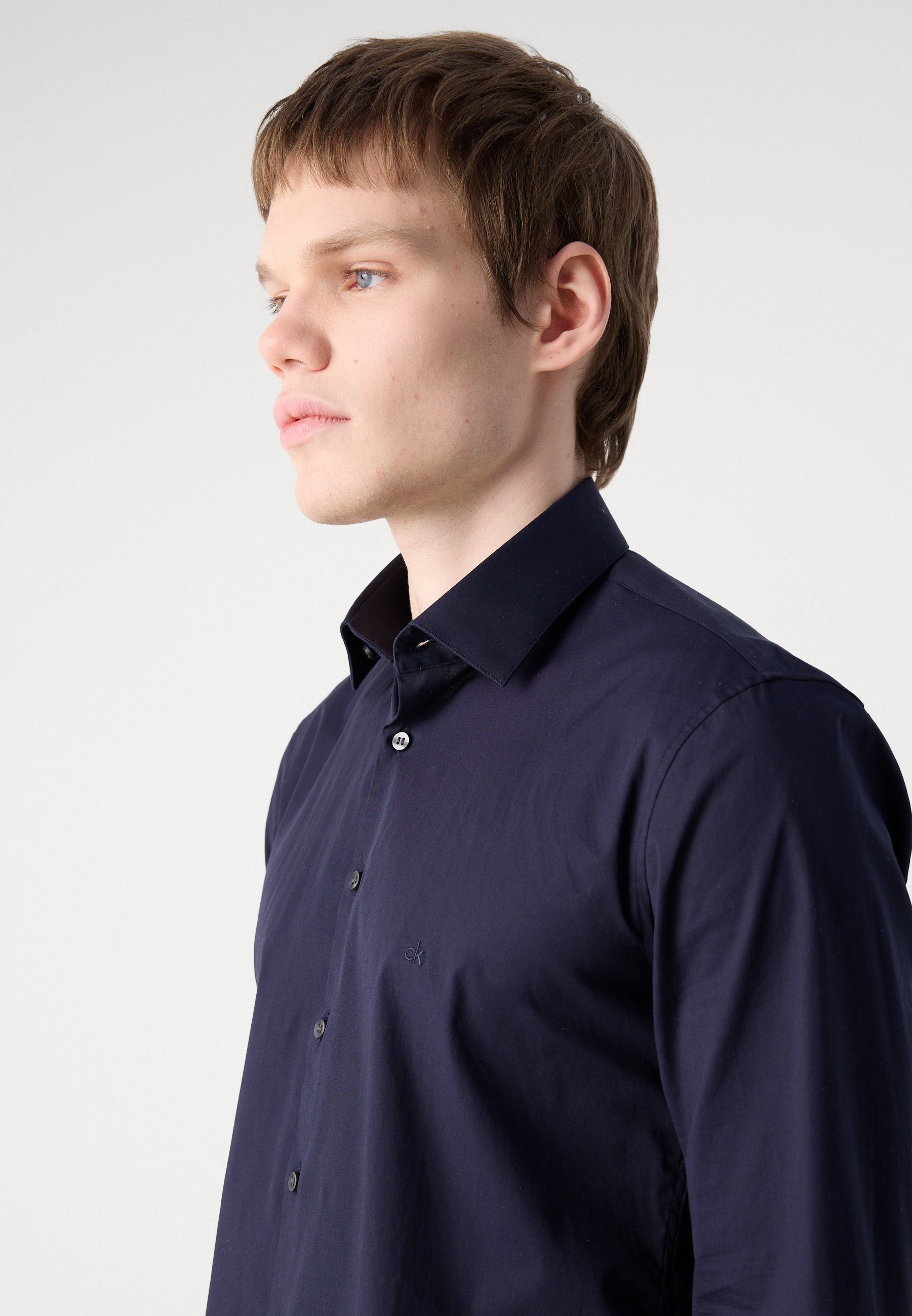 Chemise habillée Calvin Klein - ciel nocturne