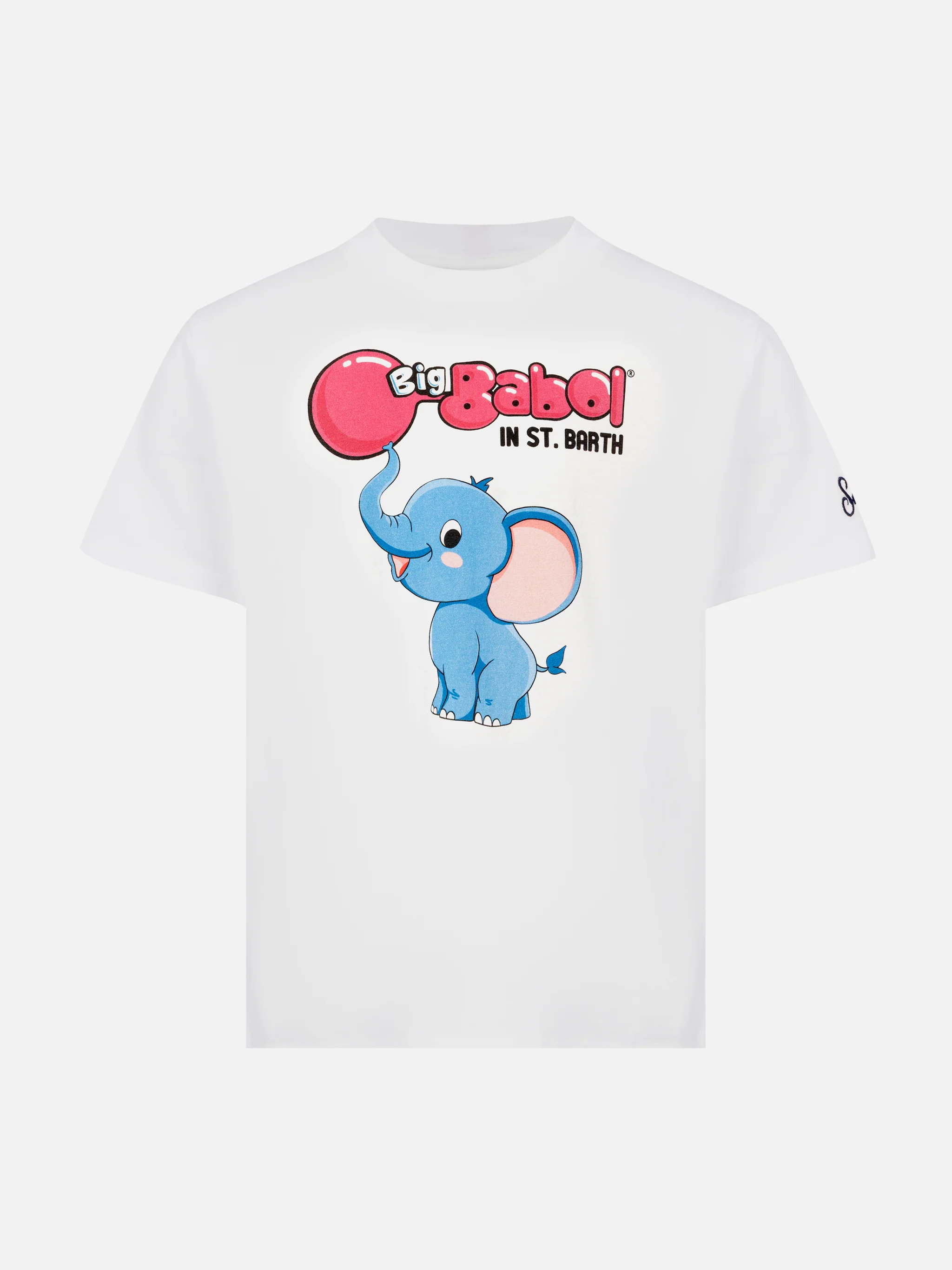T-shirt in cotone con stampa Big Babol elefante | BIG BABOL SPECIAL ED