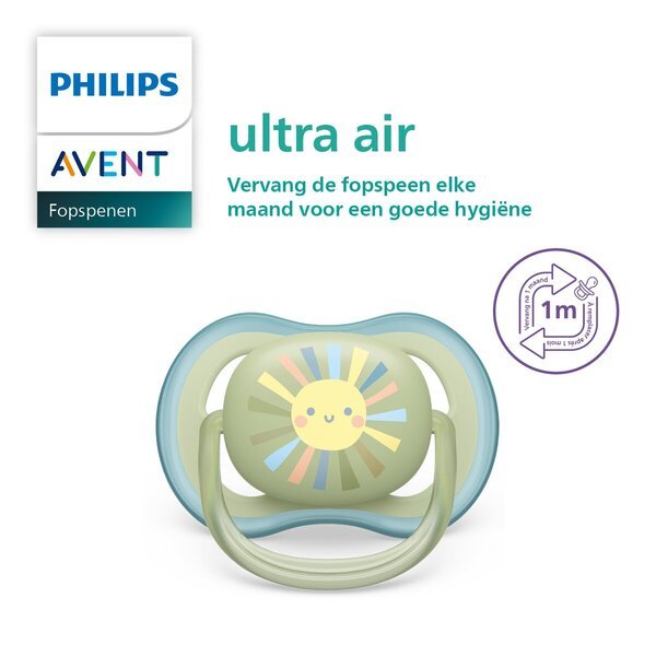 Philips Avent Ultra Air 0-6M SCF085/58 duda<br>zelena, modra