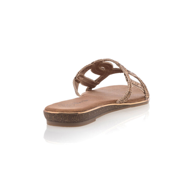 Zuecos/mules rosas para mujer