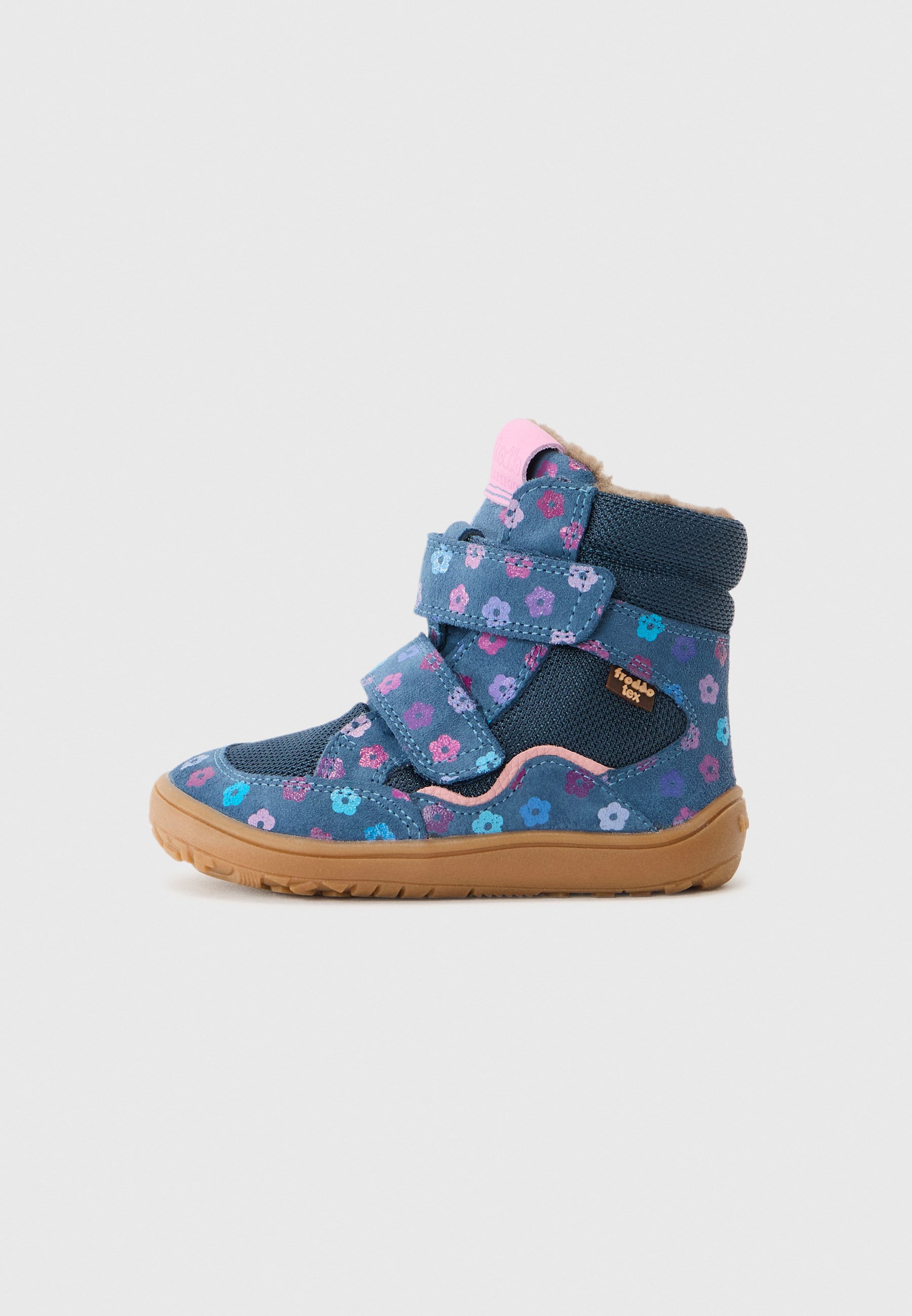 Froddo BAREFOOT TEX WINTER - Buty zimowe - niebieski denim