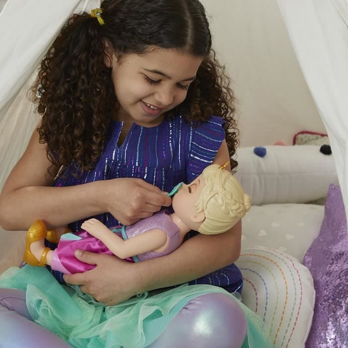 Prinsessa Ellie-nukke kasvaa aikuiseksi! - Baby Alive - Vaaleat hiukset - 3-vuotiaille ja sitä vanhemmille lapsille
